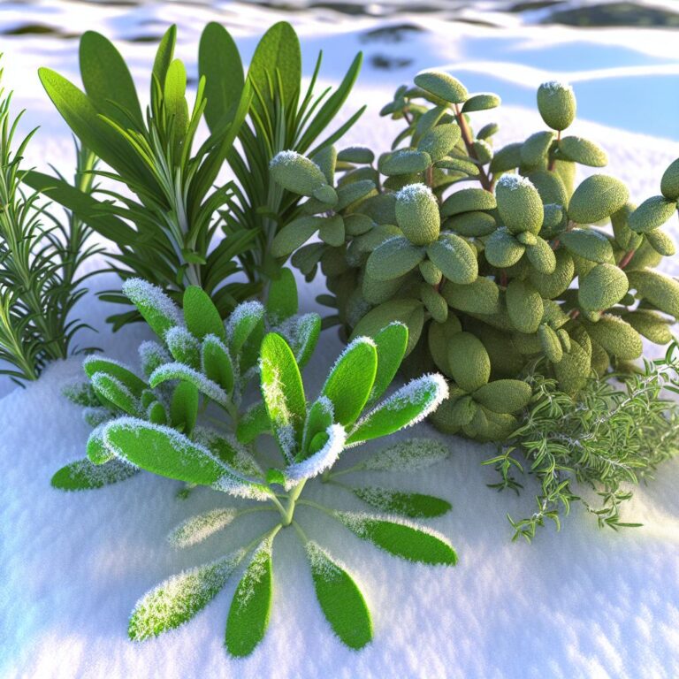 Can Overwinter Herbs Survive Harsh Winter Conditions?