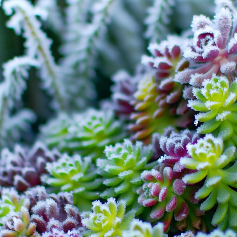 Are Succulents in Winter Safe From Frost Damage?